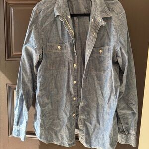 J. Crew Denim Blue Workwear Shirt